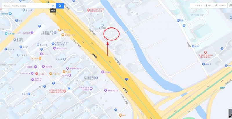 浦东区 金桥 在小区边上的拆迁